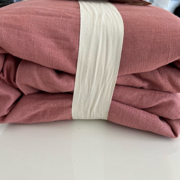 •new• CASALUNA Heavyweight Linen Blend Duvet Cover Full/Queen - Picture 9 of 10